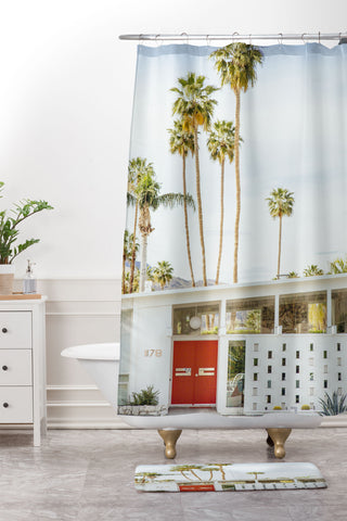 Eye Poetry Photography Palm Springs California Shower Curtain And Mat