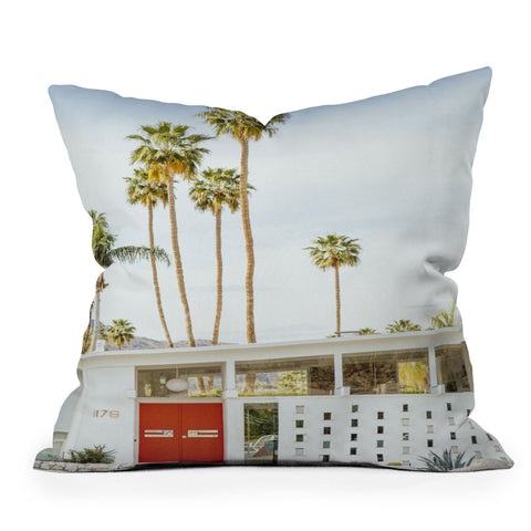 Eye Poetry Photography Palm Springs California Throw Pillow