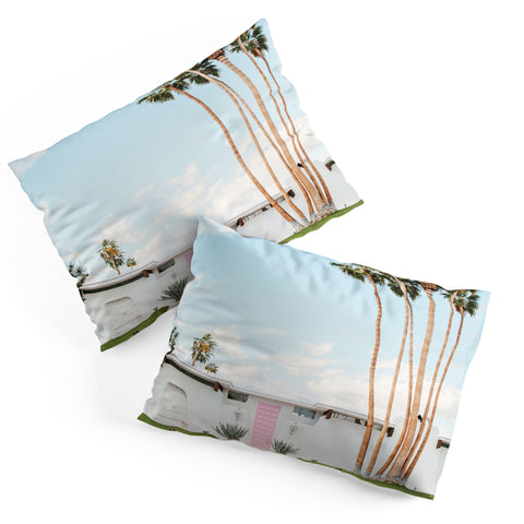 Eye Poetry Photography Pink Door in Palm Springs Pillow Shams