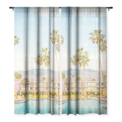 Eye Poetry Photography Poolside in Palm Springs Sheer Non Repeat