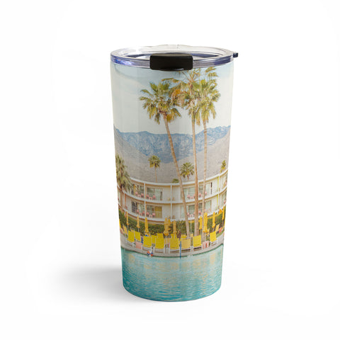 Eye Poetry Photography Poolside in Palm Springs Travel Mug