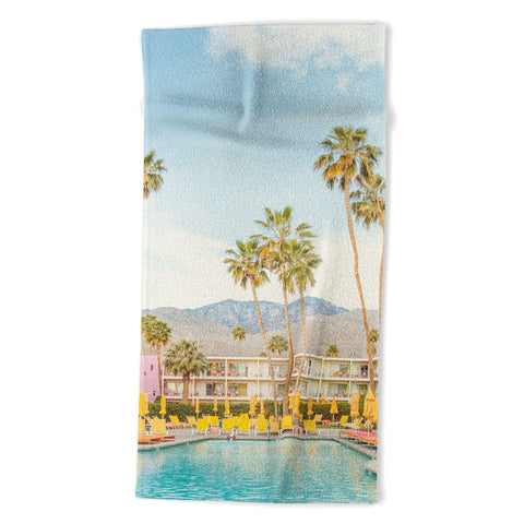 Eye Poetry Photography Poolside in Palm Springs Beach Towel
