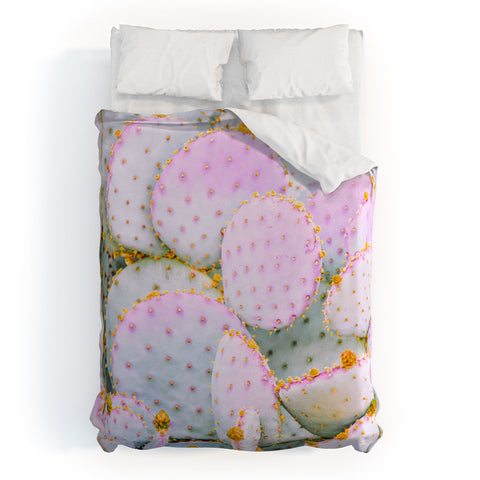 Eye Poetry Photography Prickly Pear Photography Duvet Cover