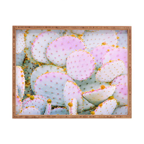 Eye Poetry Photography Prickly Pear Photography Rectangular Tray