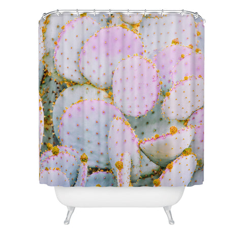 Eye Poetry Photography Prickly Pear Photography Shower Curtain