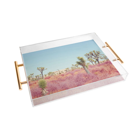 Eye Poetry Photography Surreal Desert Joshua Tree Acrylic Tray