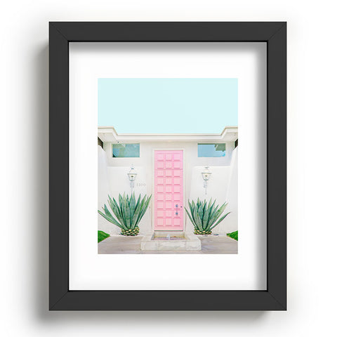 Eye Poetry Photography The Pink Door Palm Springs Recessed Framing Rectangle