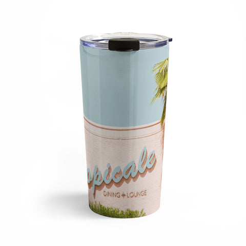 Eye Poetry Photography Tropicale Lounge Retro Palm Springs Travel Mug