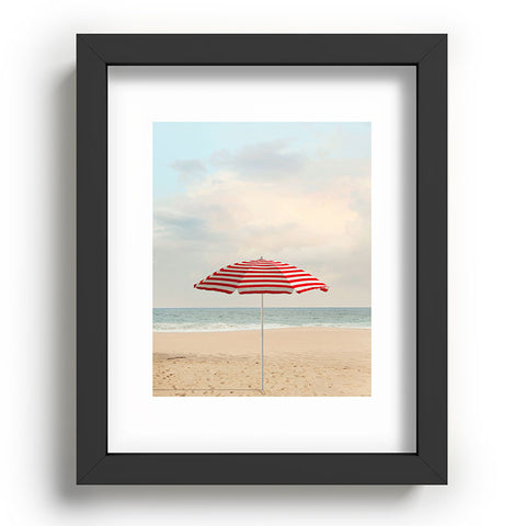 Eye Poetry Photography Umbrella California Beach Recessed Framing Rectangle