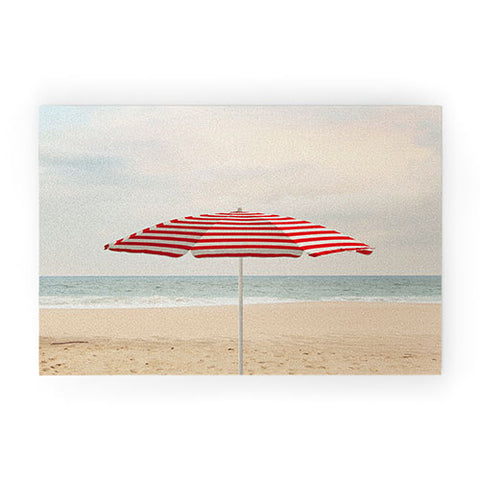 Eye Poetry Photography Umbrella California Beach Welcome Mat