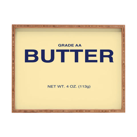 fast foop butter I Rectangular Tray