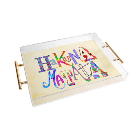 Fimbis Hakuna Matata Acrylic Tray