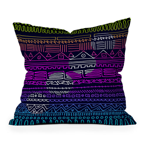 Fimbis Izis Outdoor Throw Pillow