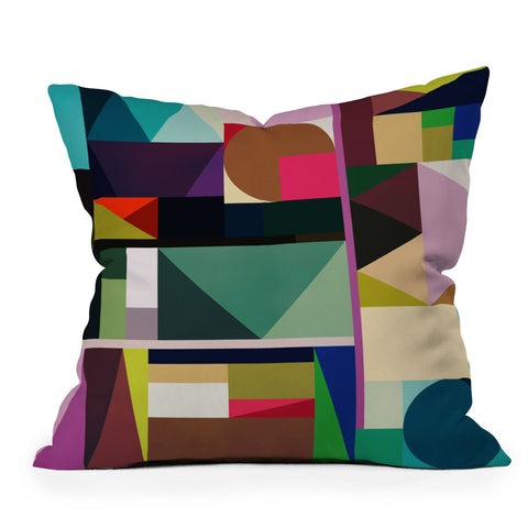 Fimbis Kaku Outdoor Throw Pillow