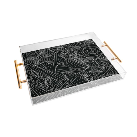 Fimbis Kooky Geometric Acrylic Tray