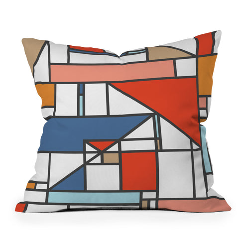 Fimbis MondryAnne Outdoor Throw Pillow