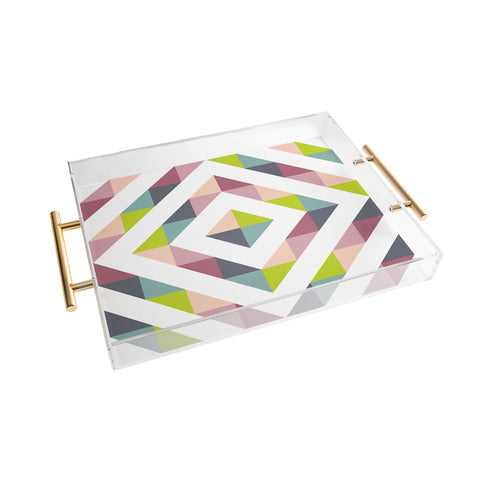Fimbis Patchwork Spring Acrylic Tray