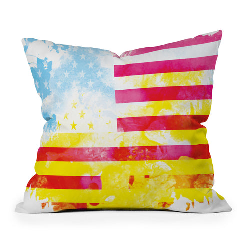 Fimbis Phlag Outdoor Throw Pillow