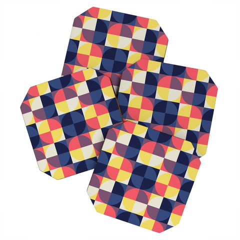 Fimbis Quarters Quilt Coaster Set