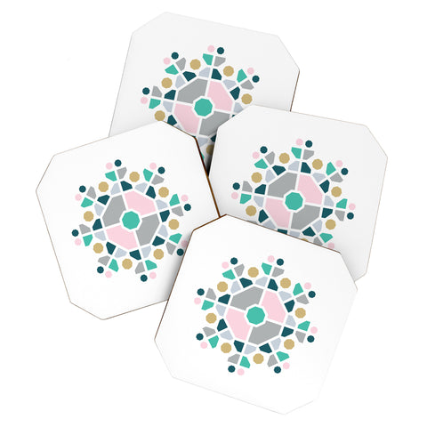 Fimbis Scandi Octagon Coaster Set