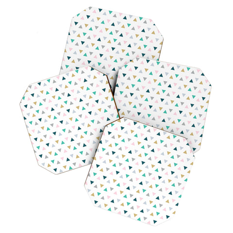 Fimbis Scandi Triangles Coaster Set