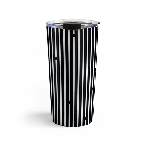 Fimbis Ses Black and White Travel Mug