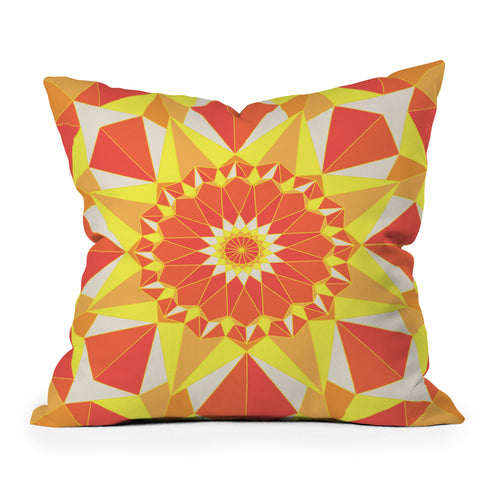 Fimbis Simetree Sun Outdoor Throw Pillow