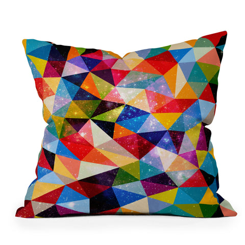 Fimbis Space Shapes Outdoor Throw Pillow