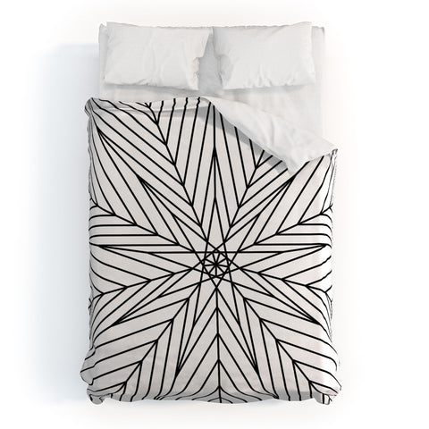 Fimbis Star Power Black and White 2 Duvet Cover