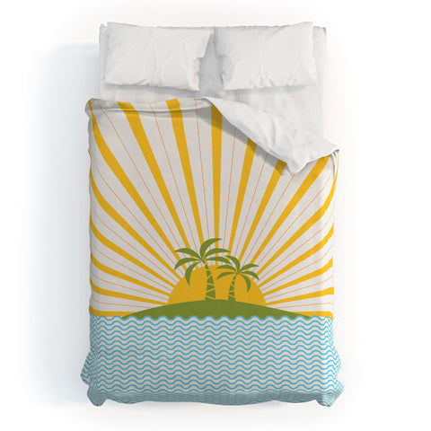 Fimbis Summer Sun Duvet Cover