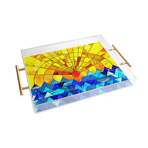 Fimbis Sun And Sea Acrylic Tray