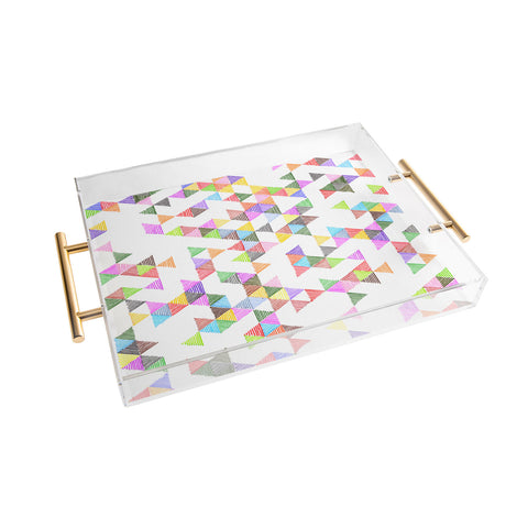 Fimbis Technicolour Raindrops Acrylic Tray