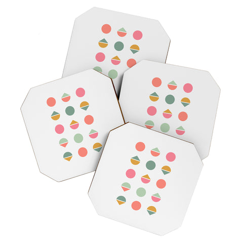 Fimbis Three Five Geometric Coaster Set