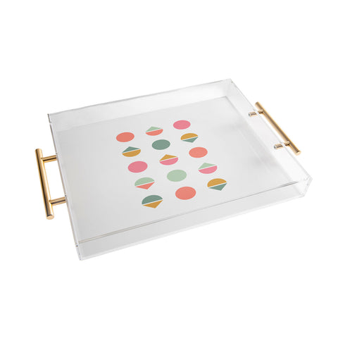 Fimbis Three Five Geometric Acrylic Tray