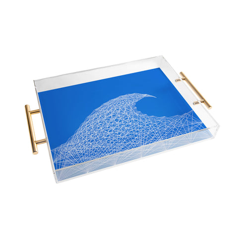 Fimbis Wave Acrylic Tray