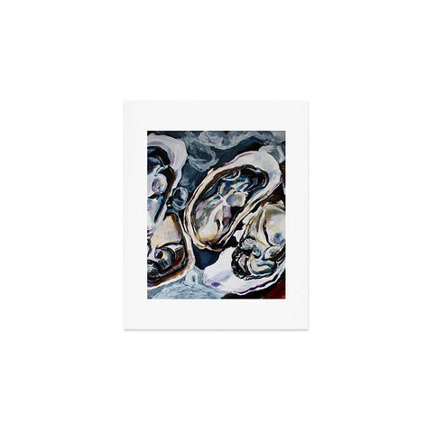 Fine Art by Clau Robles Gil Center Panel Oyster Triptych Art Print