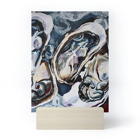 Fine Art by Clau Robles Gil Center Panel Oyster Triptych Mini Art Print