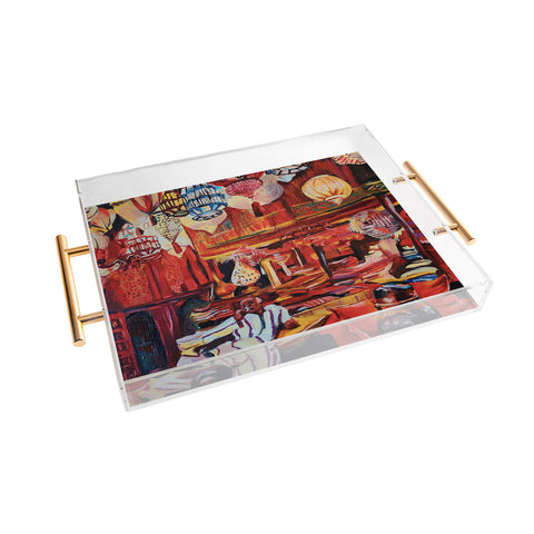 Fine Art by Clau Robles Gil Marrakech 2020 Acrylic Tray