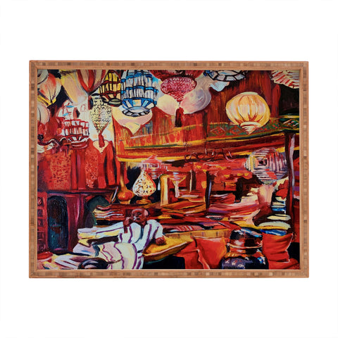 Fine Art by Clau Robles Gil Marrakech 2020 Rectangular Tray
