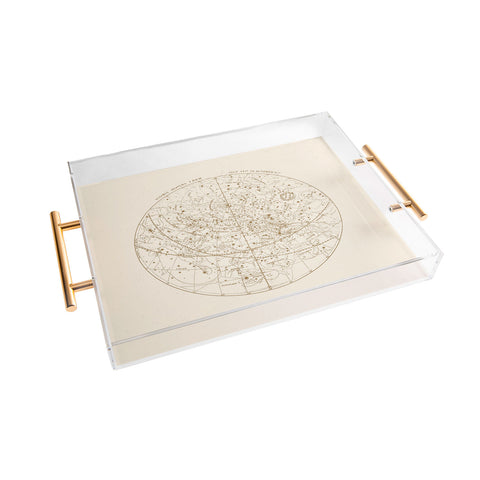 Florent Bodart Aster Visible Heavens Gold Acrylic Tray