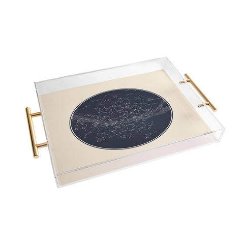 Florent Bodart Carte Celeste Acrylic Tray