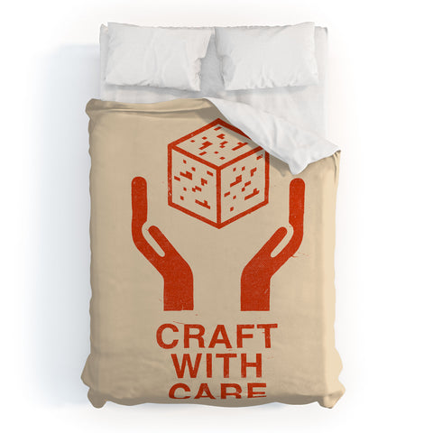 Florent Bodart Craft With Care Duvet Cover