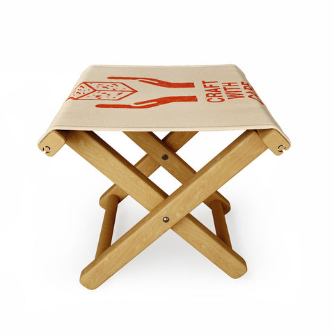 Florent Bodart Craft With Care Folding Stool