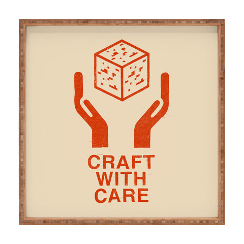 Florent Bodart Craft With Care Square Tray