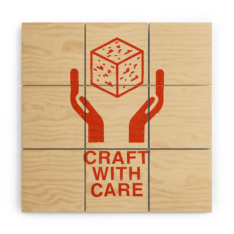 Florent Bodart Craft With Care Wood Wall Mural