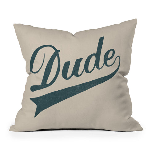 Florent Bodart Dude Outdoor Throw Pillow