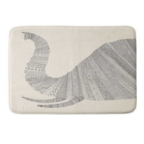 Florent Bodart Elephant Beige Memory Foam Bath Mat