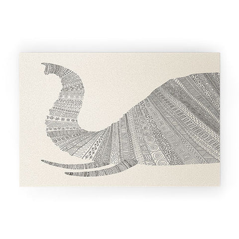 Florent Bodart Elephant Beige Welcome Mat