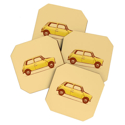Florent Bodart Famous Cars 2 Coaster Set