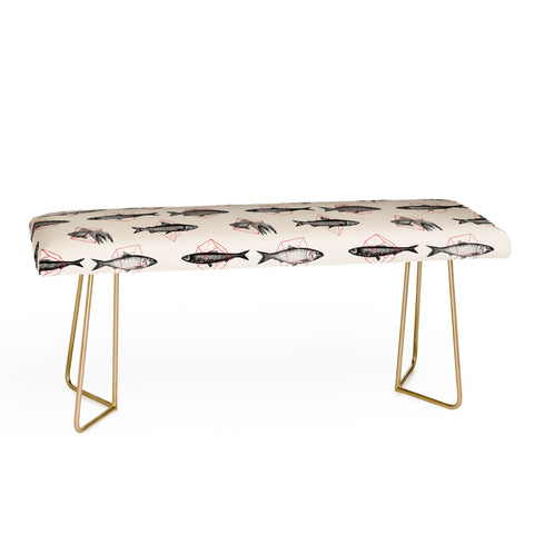 Florent Bodart Fishes In Geometrics Bench